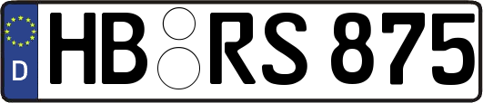 HB-RS875