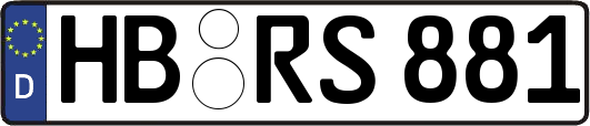 HB-RS881