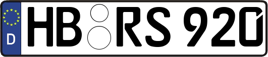 HB-RS920