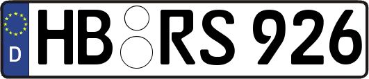 HB-RS926