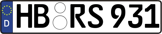 HB-RS931