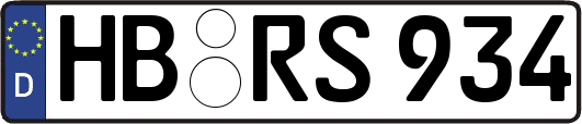 HB-RS934
