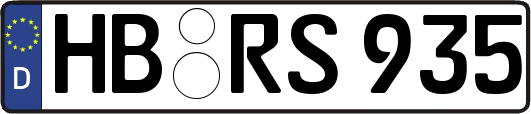 HB-RS935