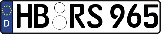 HB-RS965
