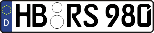 HB-RS980