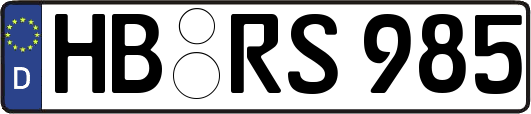 HB-RS985
