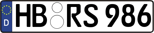 HB-RS986