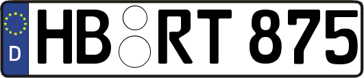 HB-RT875