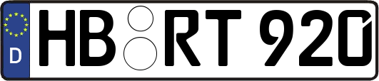 HB-RT920