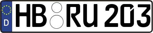 HB-RU203
