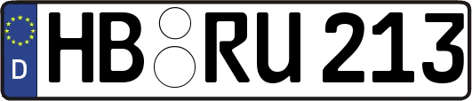 HB-RU213