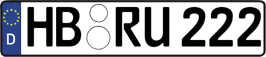 HB-RU222