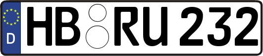 HB-RU232
