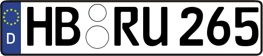 HB-RU265