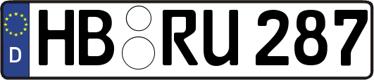 HB-RU287