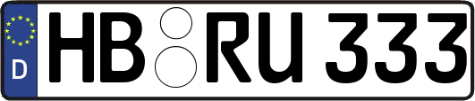 HB-RU333