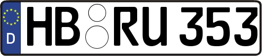 HB-RU353