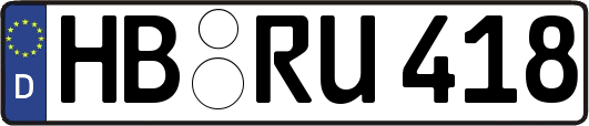 HB-RU418