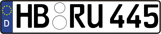 HB-RU445
