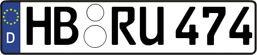 HB-RU474