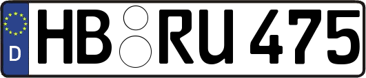 HB-RU475