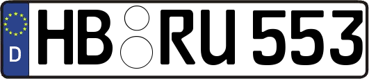 HB-RU553