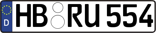 HB-RU554