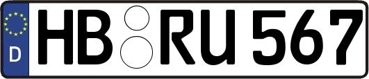 HB-RU567