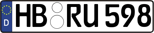 HB-RU598