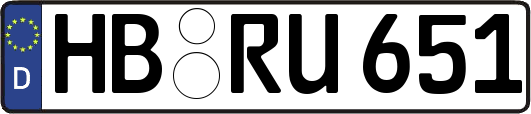 HB-RU651
