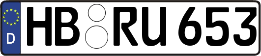 HB-RU653