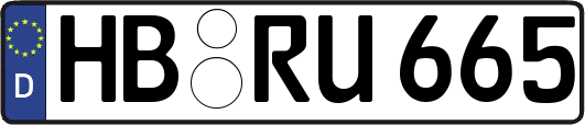 HB-RU665