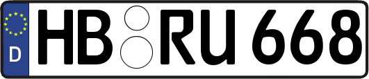 HB-RU668