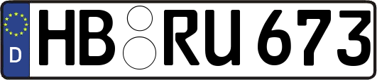HB-RU673