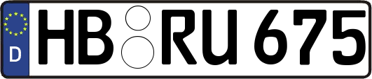 HB-RU675