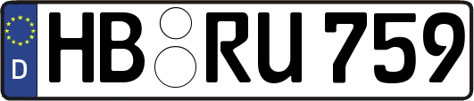 HB-RU759