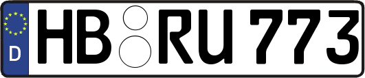 HB-RU773