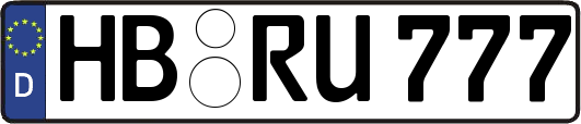 HB-RU777