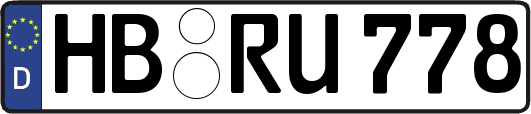 HB-RU778