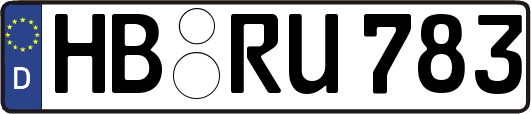 HB-RU783