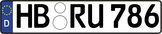 HB-RU786