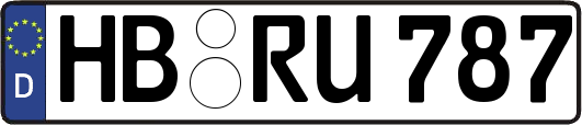 HB-RU787