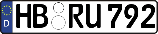 HB-RU792