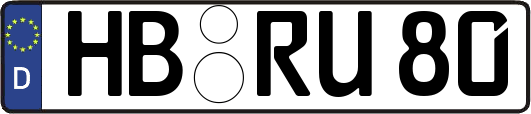 HB-RU80