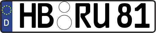 HB-RU81