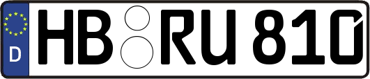 HB-RU810