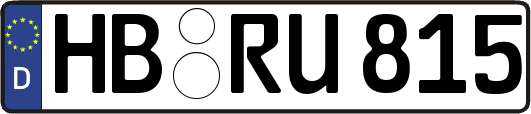 HB-RU815