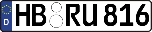 HB-RU816