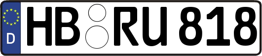 HB-RU818
