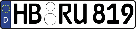 HB-RU819